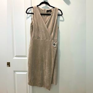 Ivanka Trump faux suede dress, size 6